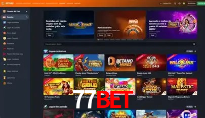 Experiência Promoções 77bet